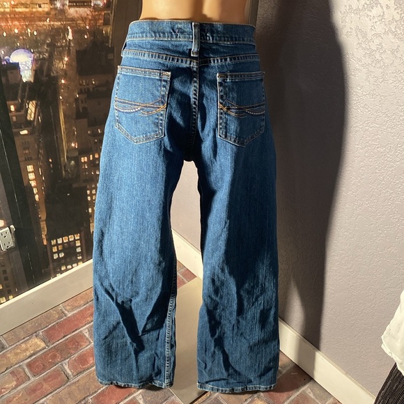 WRANGLER - jeans: ‘As Real As’ blue, pockets, zip, belt hoops, button - 12x30/L - Picture 15 of 16